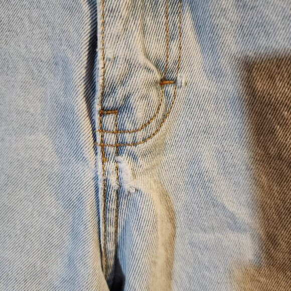 Eddie Bauer Denim Bermuda Shorts - Picture 2 of 3